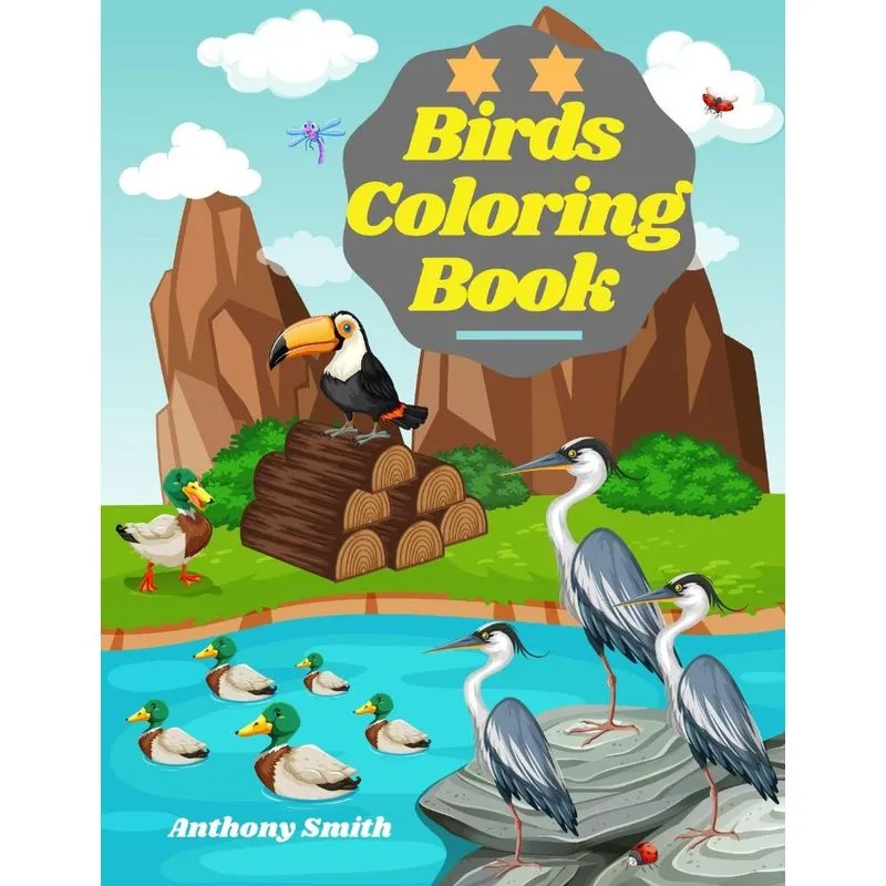 Birds Coloring Book
