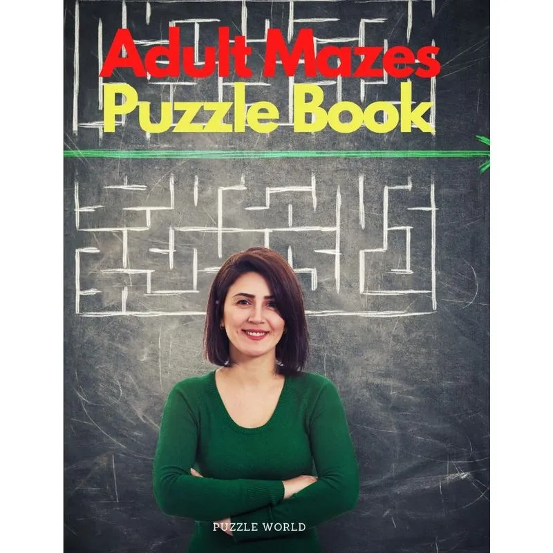 Adult Mazes Puzzle Book