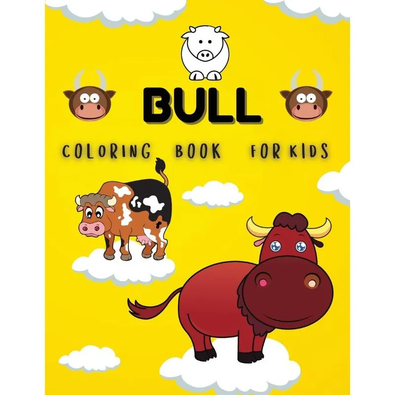 Coloring Book For Kids - BULL