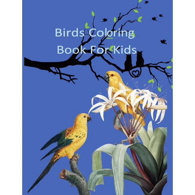 Birds Coloring Book For Kids