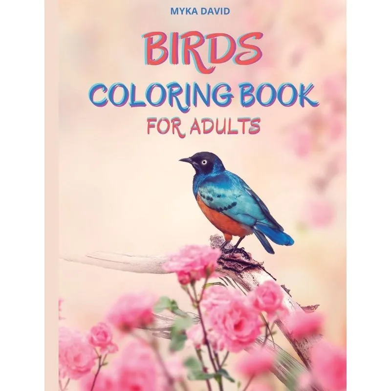 Birds Coloring Book for Adults
