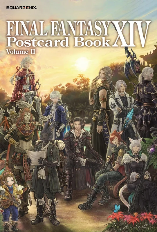 FINAL FANTASY XIV Postcard Book Volume II