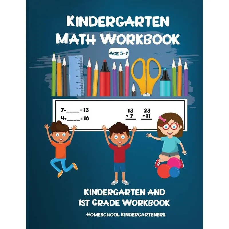 Kindergarten Math Workbook