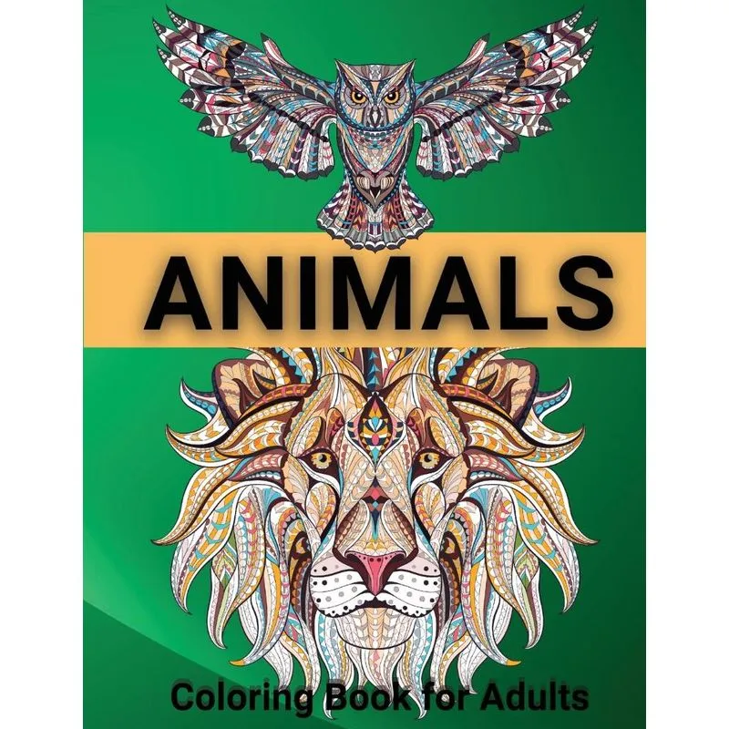 Animals Coloring Book for Adults