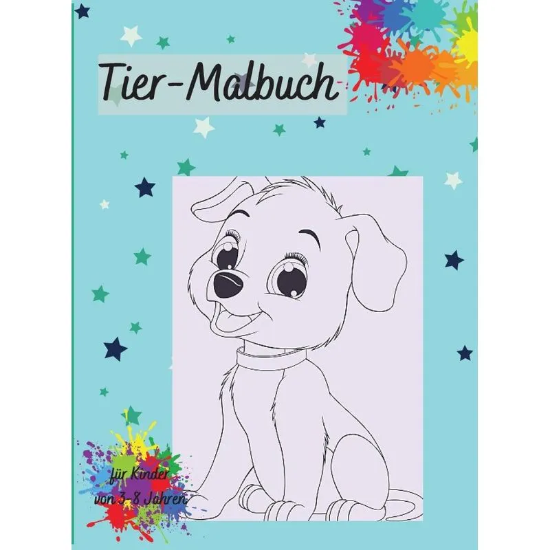 Tier-Malbuch für Kinder