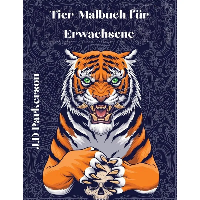 Tier-Malbuch für Erwachsene