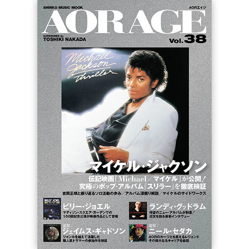 MICHAEL JACKSON マイケルジャクソン - AOR AGE Vol.38 / 雑誌・書籍