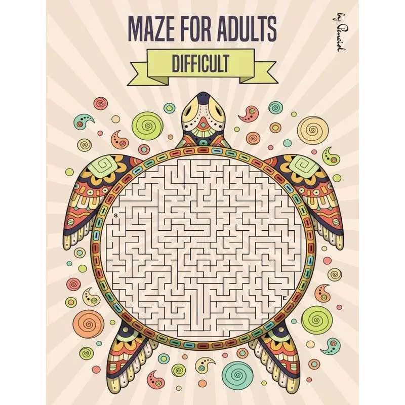Maze for Adults Difficult