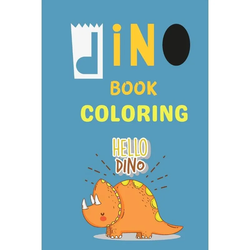 Dino Book Coloring