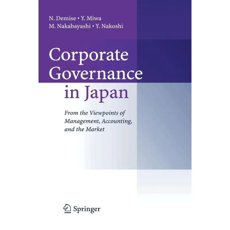 Corporate Governance in Japan