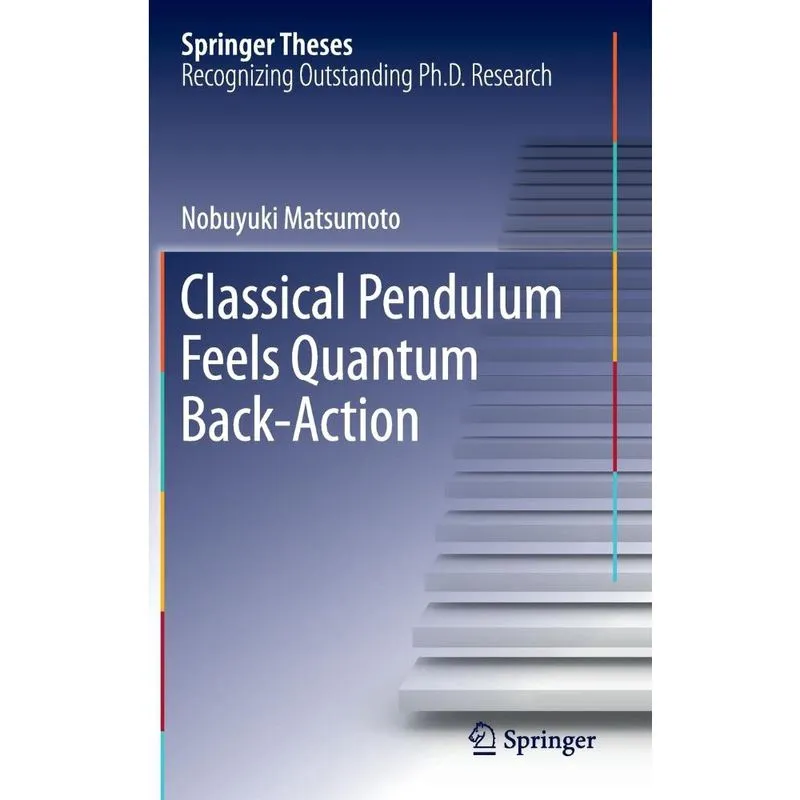 Classical Pendulum Feels Quantum Back-Action