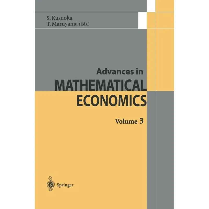 Advances in Mathematical Economics