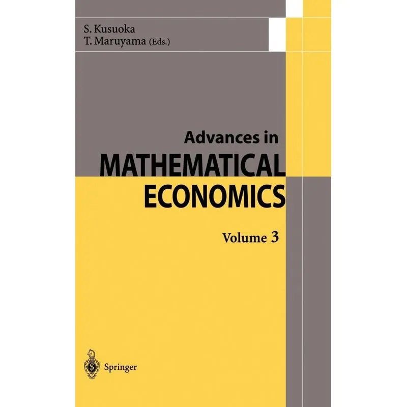 Advances in Mathematical Economics
