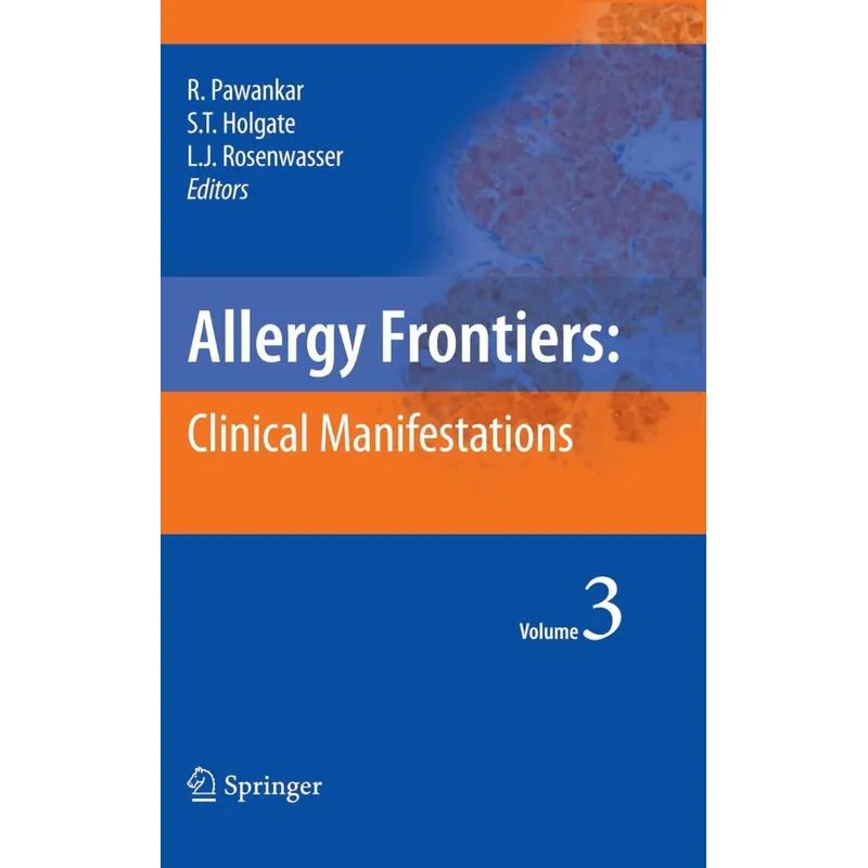 Allergy Frontiers, Volume 3