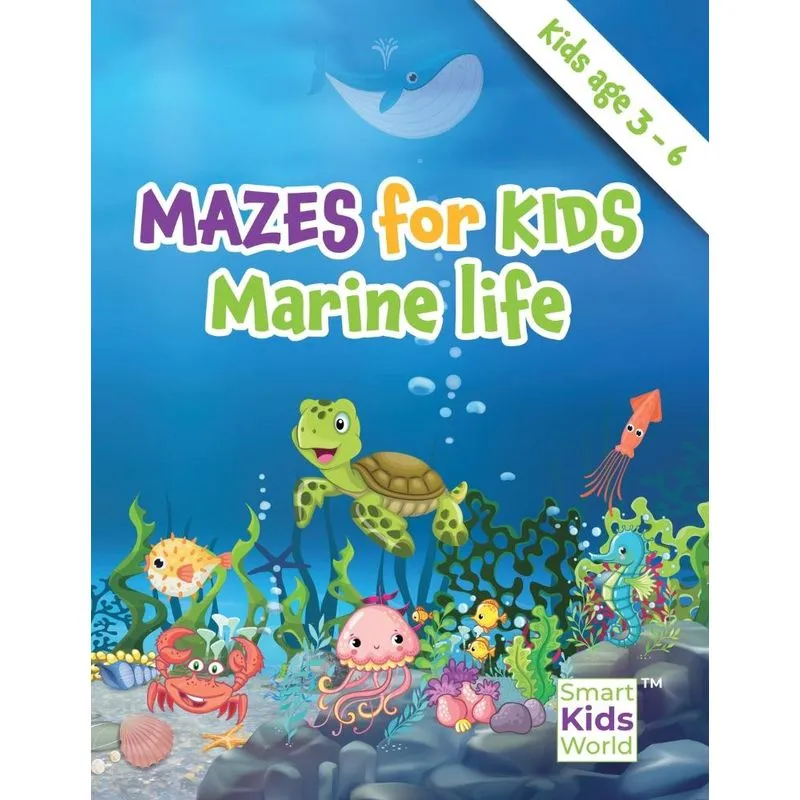 Mazes For Kids - Marine Life