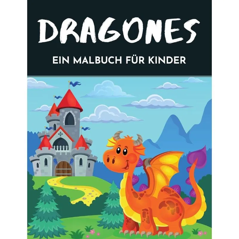 Dragons ein Malbuch für Kinder
