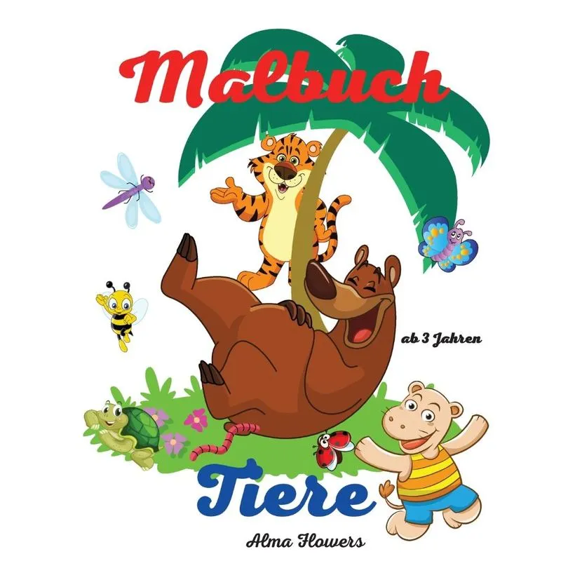 Malbuch Tiere