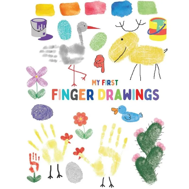 My first finger drawings