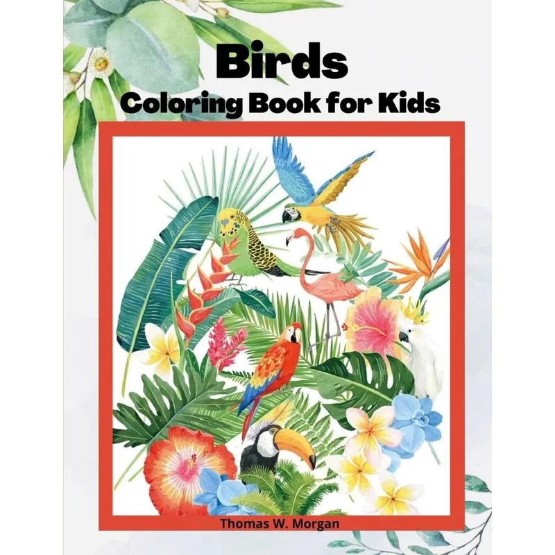 Birds Coloring Book for Kids