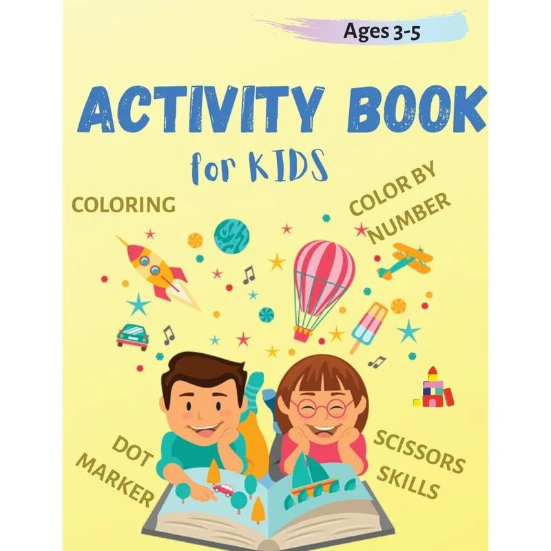 Activity Book for Kids Ages 2-5