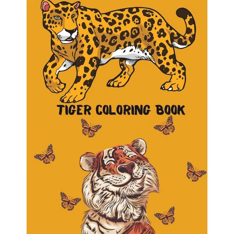 TIGER COLORING BOOK