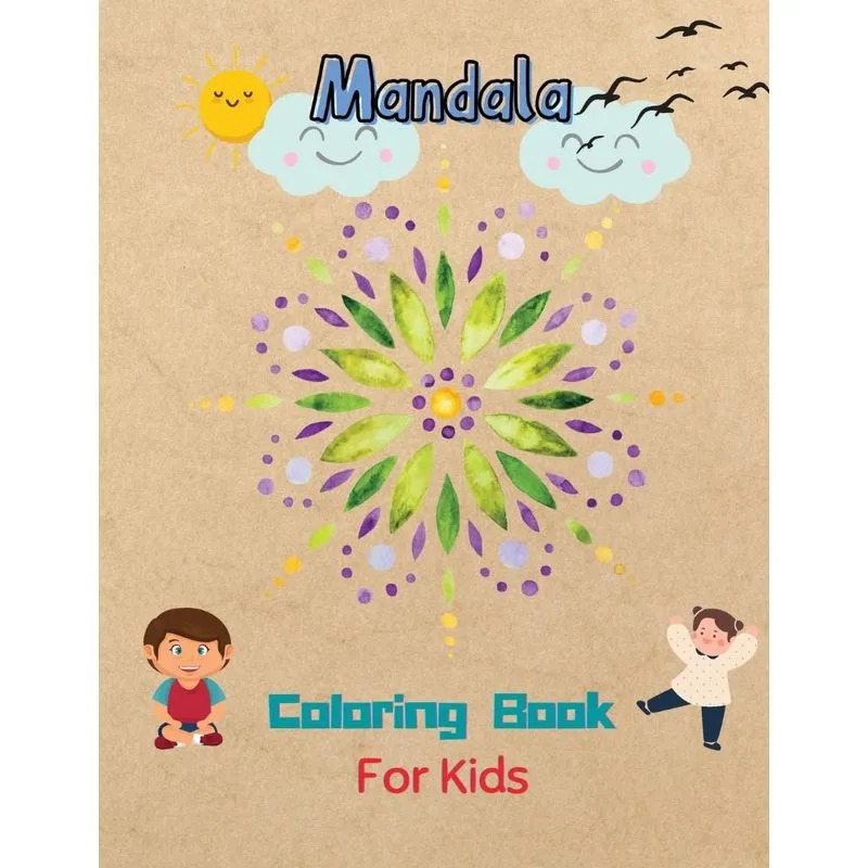 Mandala Coloring Book For Kids
