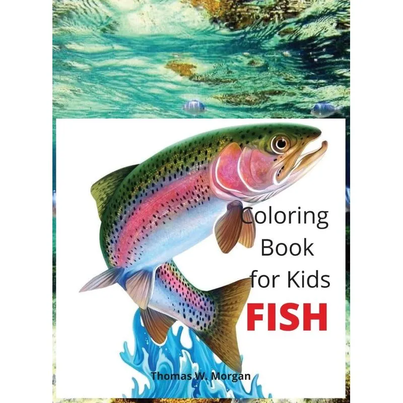 Fish Coloring Book for Kids