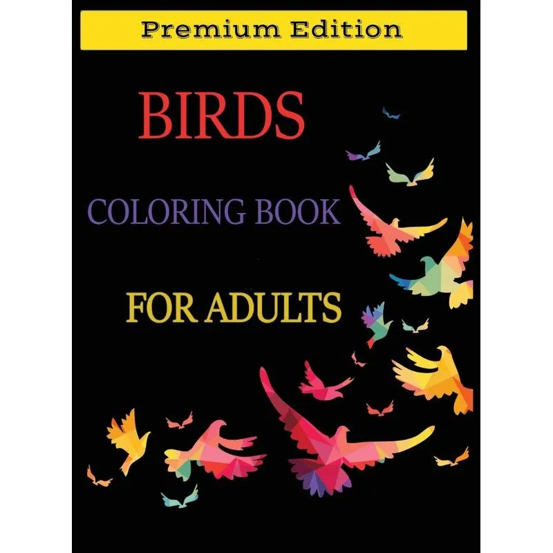 Birds Coloring Book for Adults