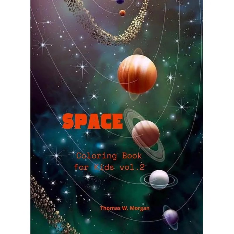 Space Coloring Book for Kids vol.2