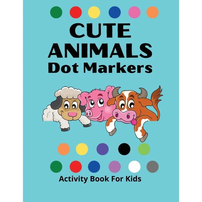 DOT MARKERS ACTIVITY BOOK FOR KIDS
