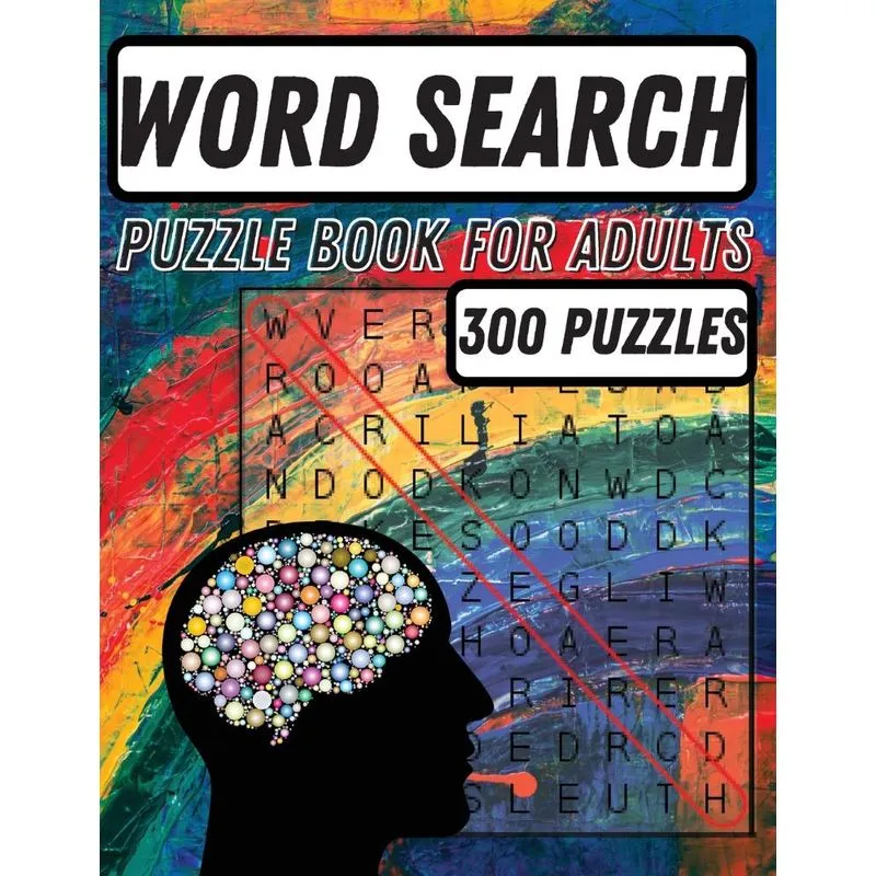 Word Search Puzzle Book for Adults
