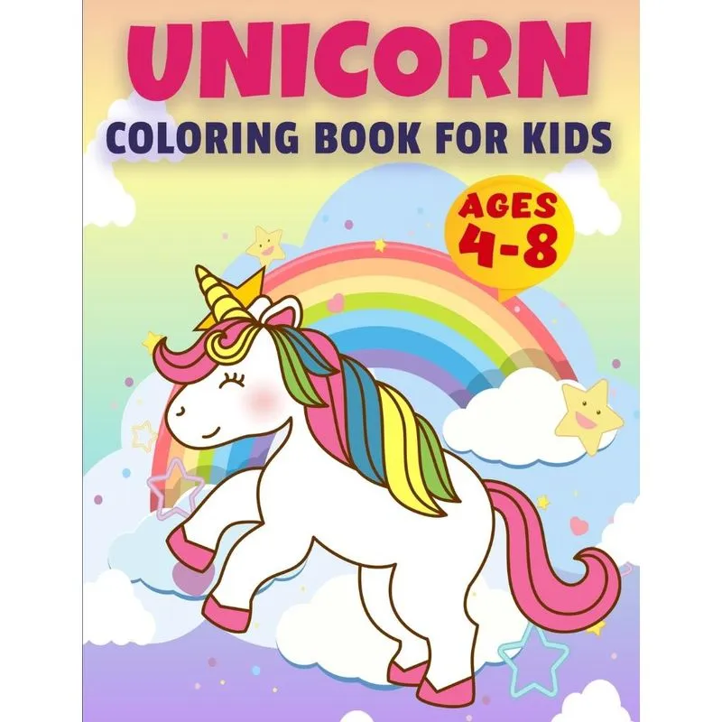 Unicorn Coloring Book for Kids