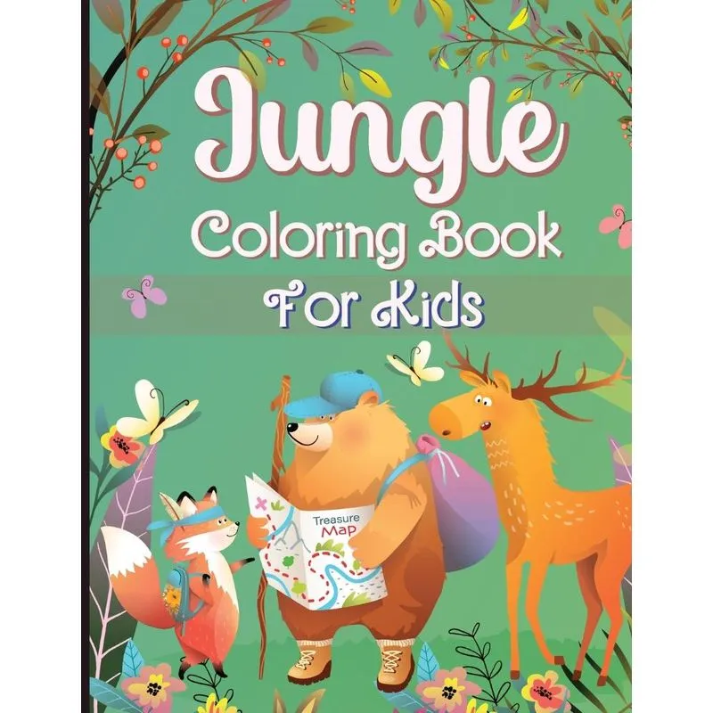 Jungle Coloring Book for Kids