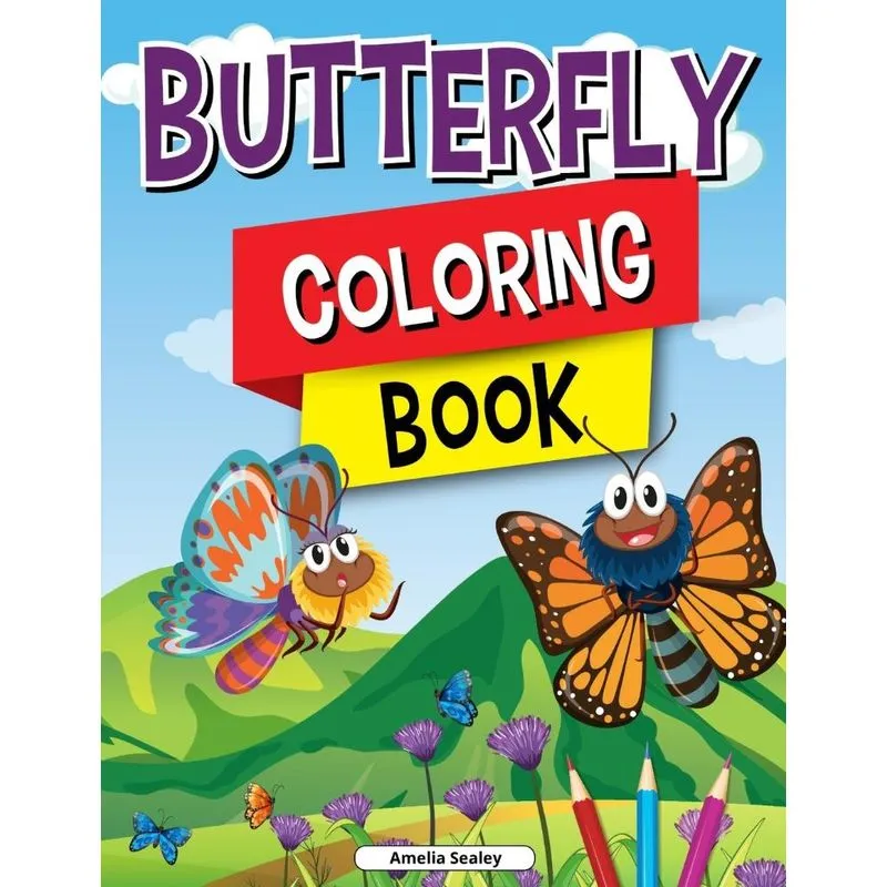 Butterfly Coloring Book for Kids