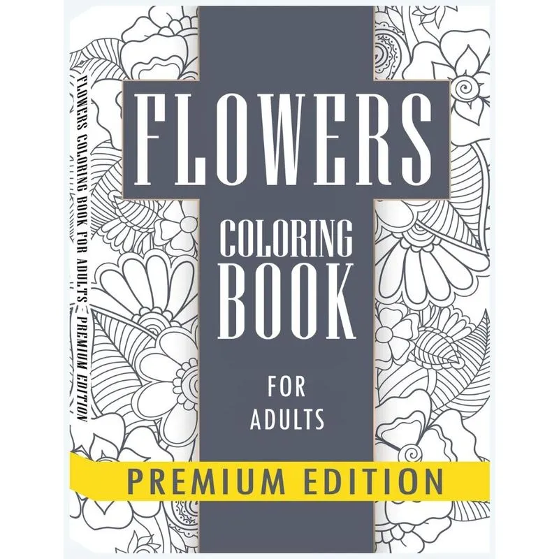 Flowers Coloring Books for Adults