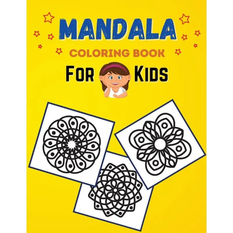 Mandala Coloring Book For Kids