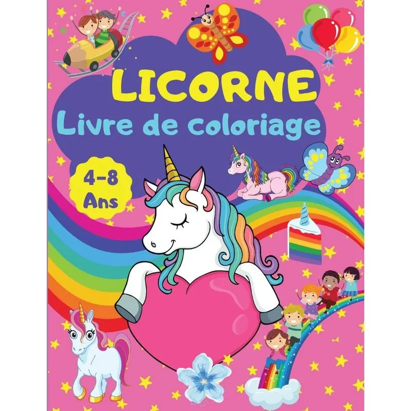 Licorne Livre de Coloriage
