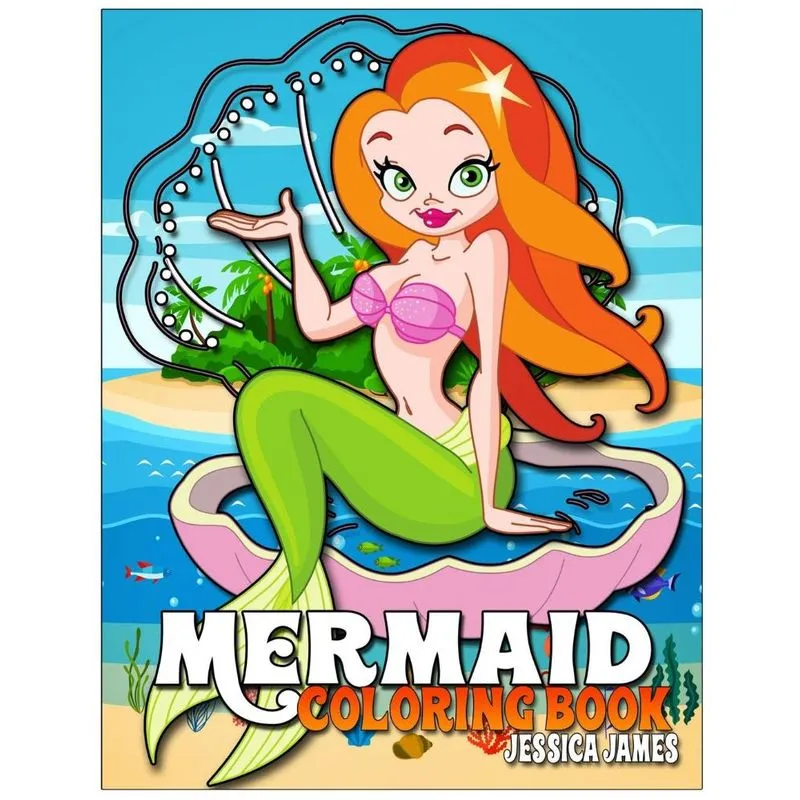 Mermaid Coloring Book