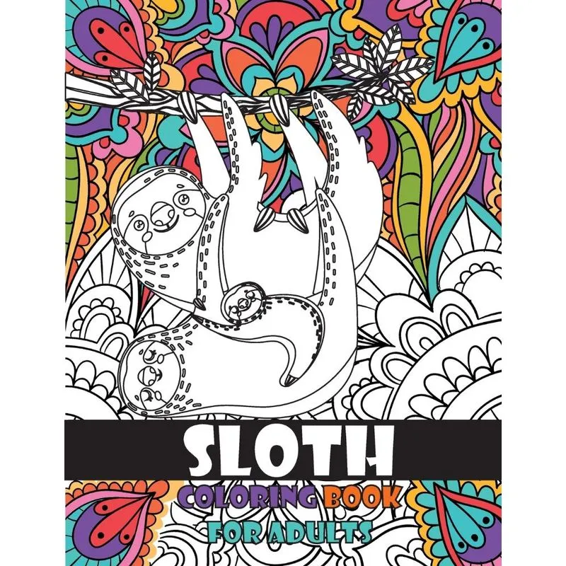 Sloth Coloring Book for Adults