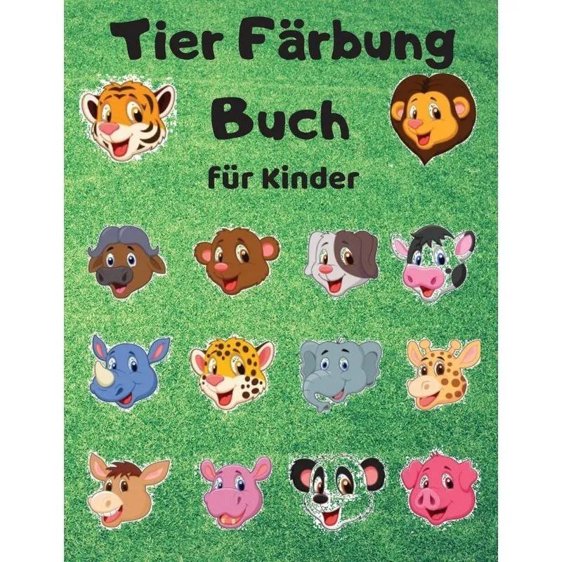 Tier Färbung Buch für Kinder