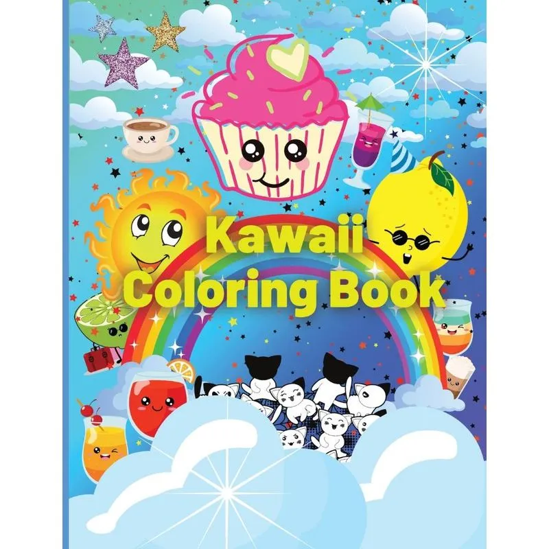 Kawaii Coloring Book
