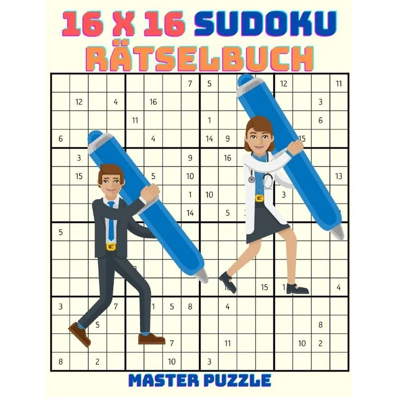 16 x 16 Sudoku Rätselbuch