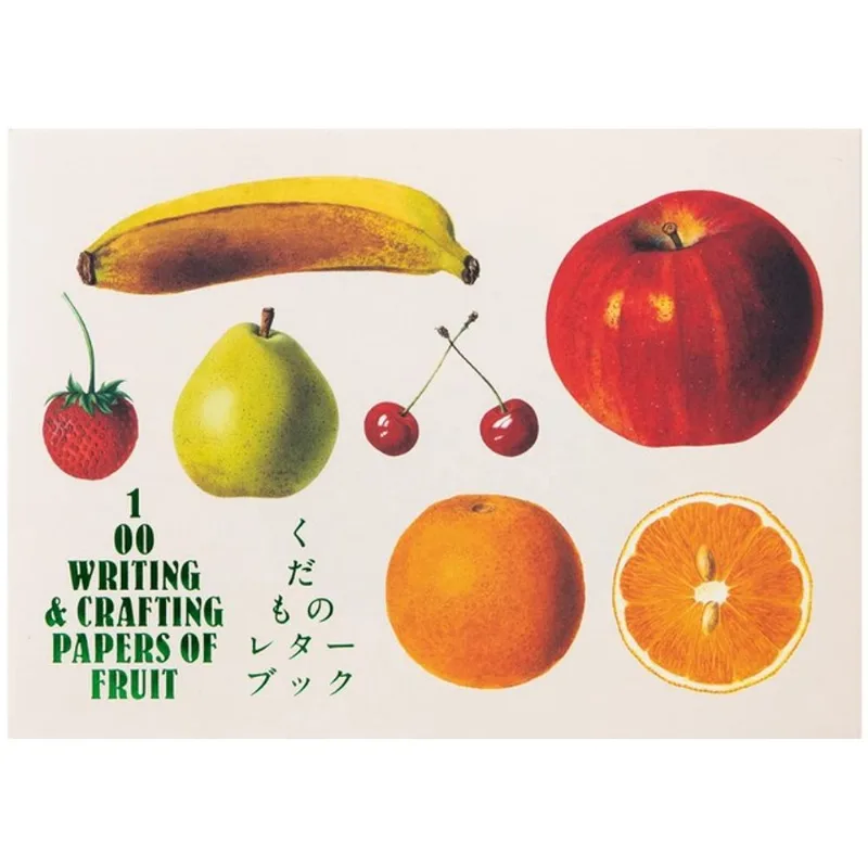 100 WRITING & CRAFTING PAPERS OF FRUIT