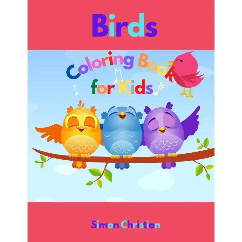 Birds Coloring Book for Kids