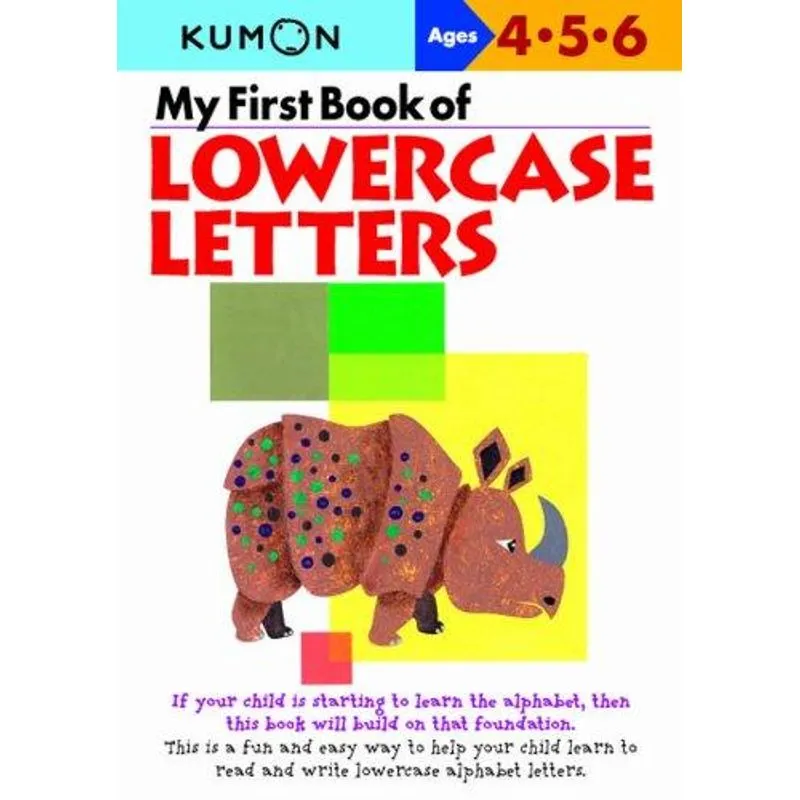My First Book of Lowercase Letters