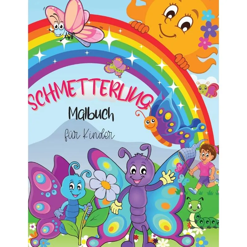 Schmetterling Malbuch für Kinder