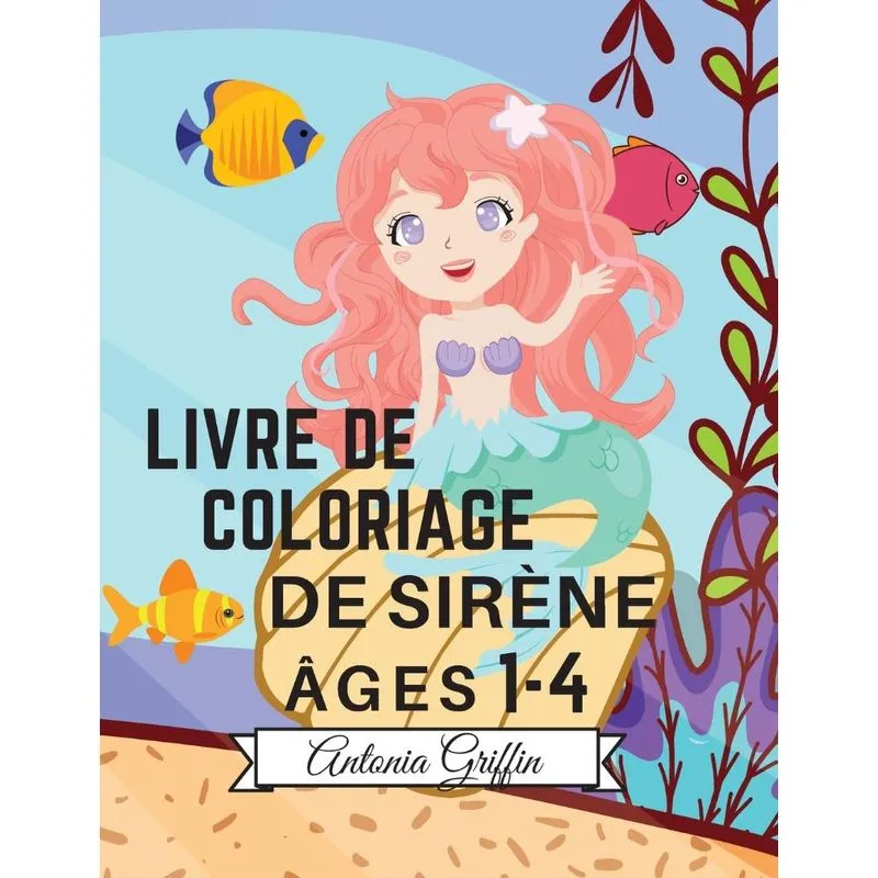 Livre de coloriage de sirènes