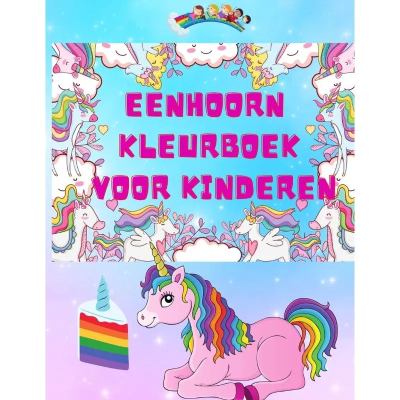 Eenhoorn Kleurboek voor Kinderen