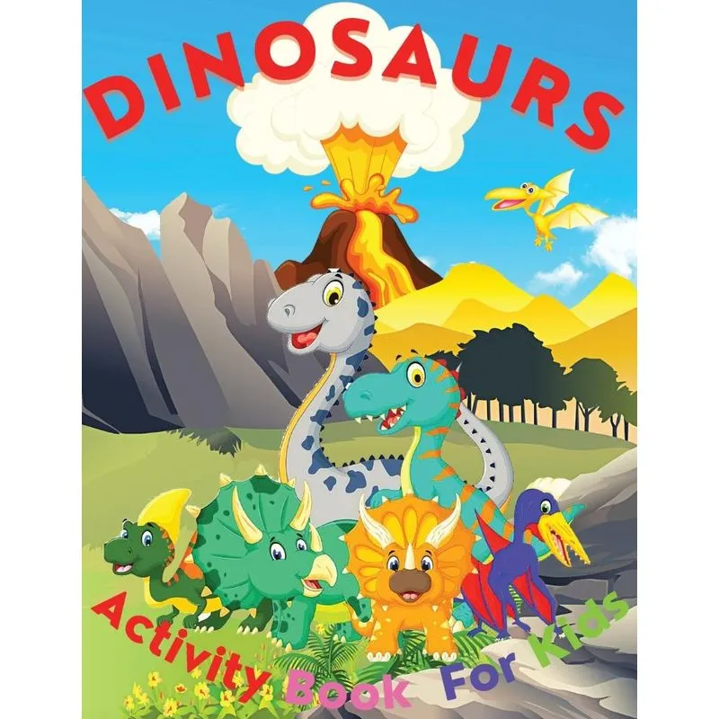 Dinosaurs Activity Book for Kids