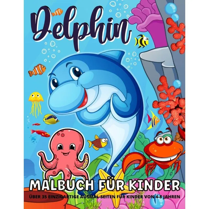 Delphin Malbuch